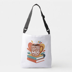 Book and Brew Bliss Crossbody Bag