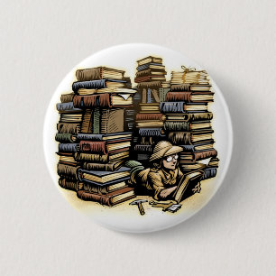 Book Archaeologist Button