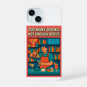 Book bar funny meme quotes iPhone 15 case