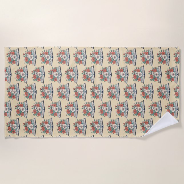 Book Beach Towel (Front)
