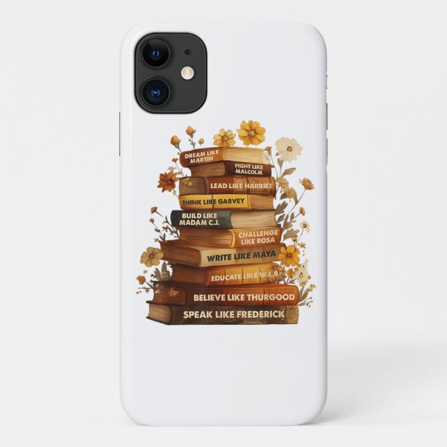 Book Black History Month Case-Mate iPhone Case (Back)