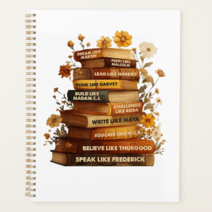 Book Black History Month Planner