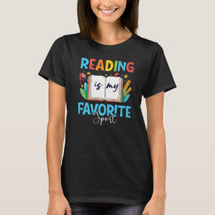 Book Bookish Nerds Book Reading is My Favourite S T-Shirt