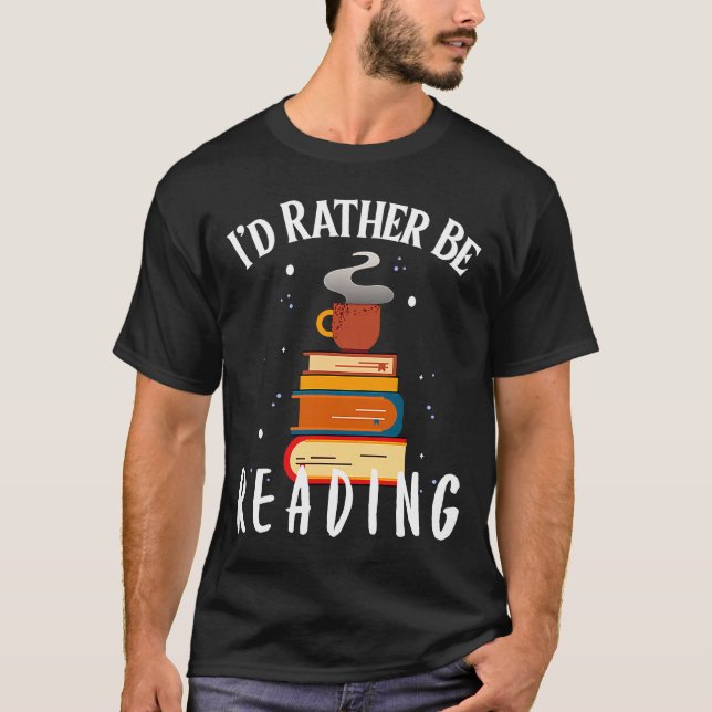 Book  Bookish Reading Bookworm Bibliophile Nerd Ge T-Shirt (Front)