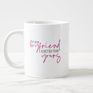 Book Boyfriend Jumbo Mug