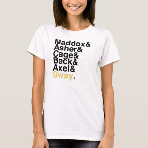 Book Boyfriend — Maddox Asher Cage Beck Axel Swa T-Shirt