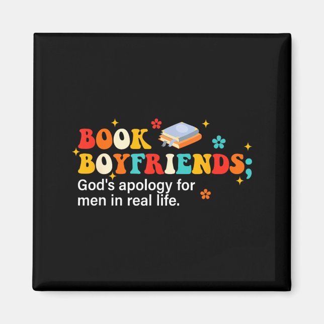 Book Boyfriends Definition Design  Magnet (Front)