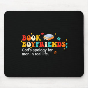 Book Boyfriends Definition Design  Mouse Pad