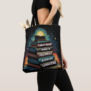 Book Choices Humour Tote Bag