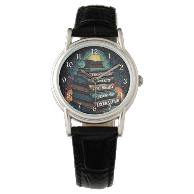 Book Choices Humour Watch (Front)