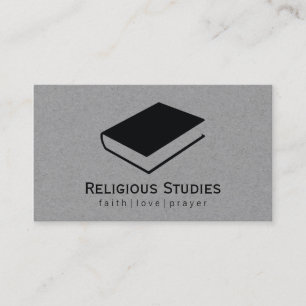 Book   Closed Business Card