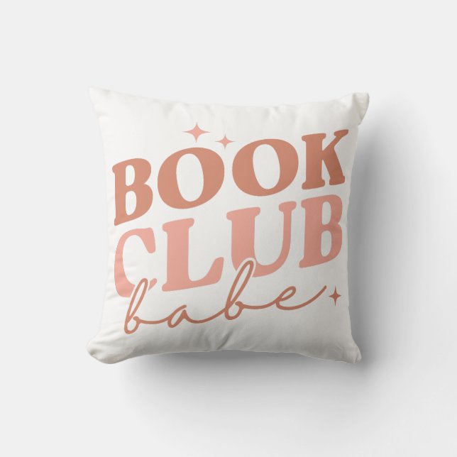 Book Club Babe Cushion (Front)