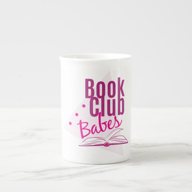 Book Club Babes Bone China Mug (Front)