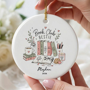 Book Club Bestie Ornament