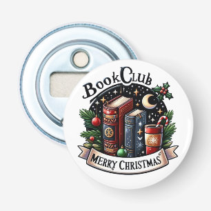 Book Club christmas  Bottle Opener