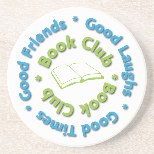book club coaster (Front)