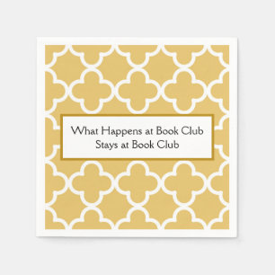 Book Club Cocktail Napkins