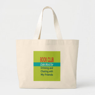 Book Club - Code Word Large Tote Bag