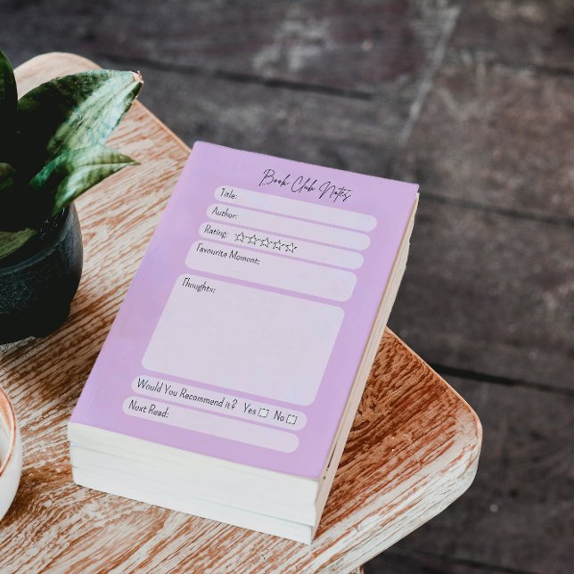 Book Club Companion Notepad (Creator Uploaded)