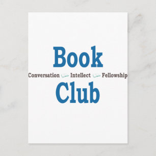 Book Club Conversation Postcard