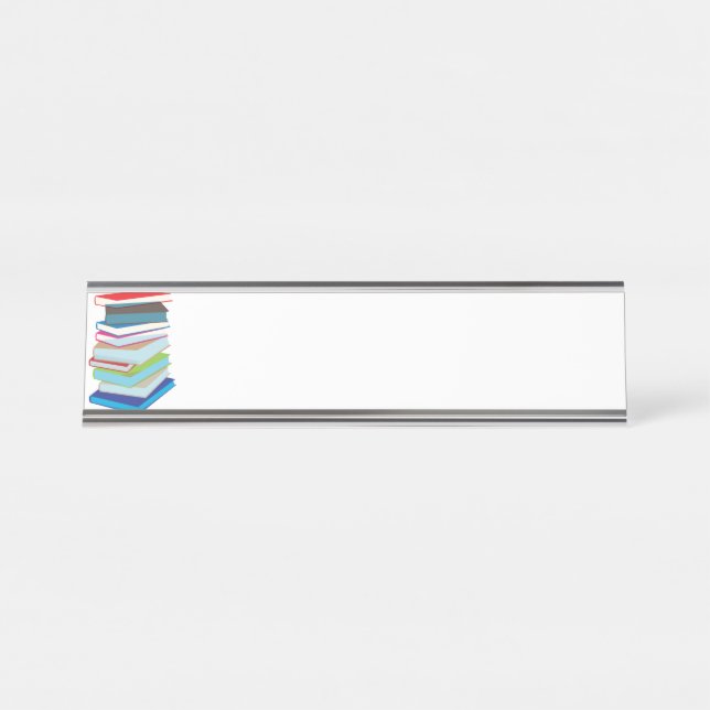 Book Club Desk Name Plate (Front)