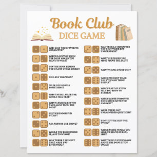 Book Club Dice Game