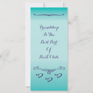 Book Club - Friendship Book Marker