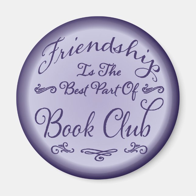 book club friendship magnet (Front)
