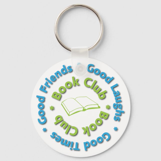 book club good friends key ring (Front)