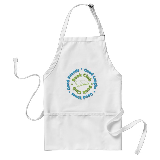 book club good friends standard apron (Front)