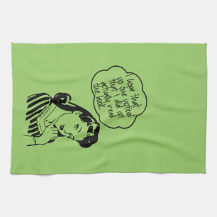 Book Club - I Hope - Retro Tea Towel
