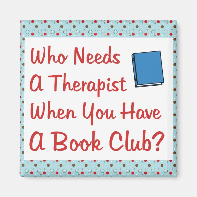 book club magnet (Front)