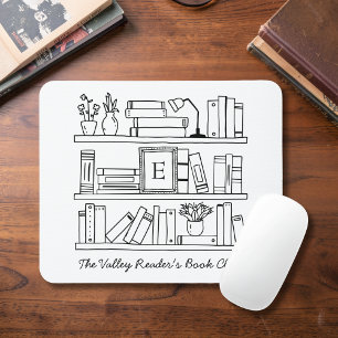 Book Club Member's Personalized Gift Mouse Pad
