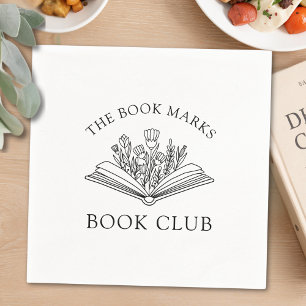 Book Club Name Personalized Party Napkin