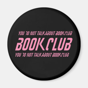 Book Club Rules Magnet