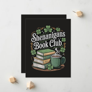 Book Club St Patricks Day Announcement