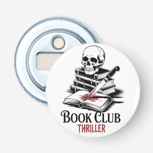 Book Club Thriller Bottle Opener