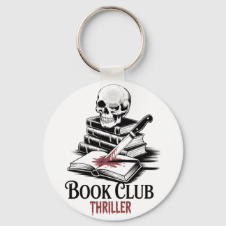 Book Club Thriller Key Ring