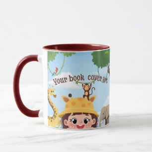 Book Cover Author Book Launch Promotional Mug