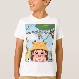 Book Cover Author Book Launch Promotional T-Shirt