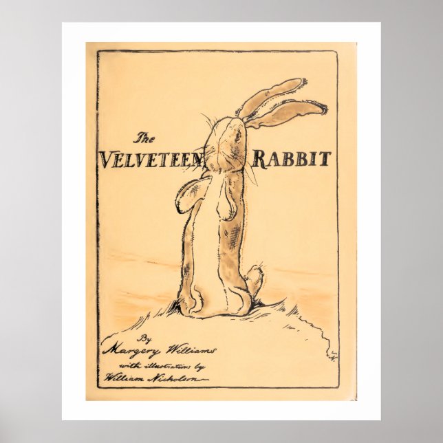 Book Cover - The Velveteen Rabbit Poster (Front)