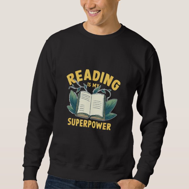 book day costumes for kids School Libraria boks Bo Sweatshirt (Front)