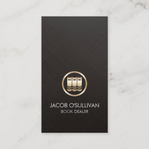 Book Dealer Publisher Publication Business Card