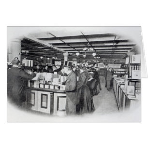 Book Department at an Army and Navy store