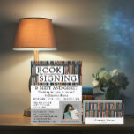 Book Display, Writers Book Signing Advertising Flyer<br><div class="desc">Book Display,  Writers Book Signing Advertising Flyers By The Business Card Store.</div>