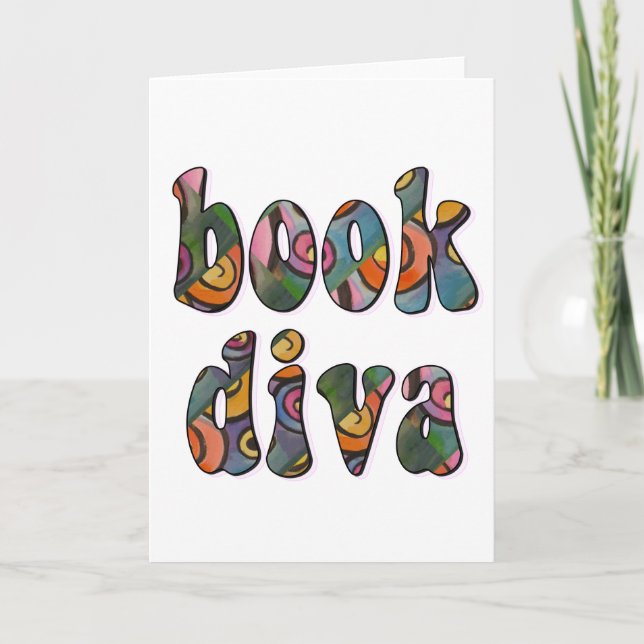 Book Diva 2 Card (Front)