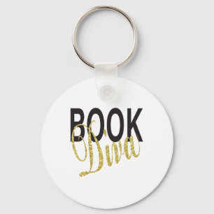 Book Diva Key Ring