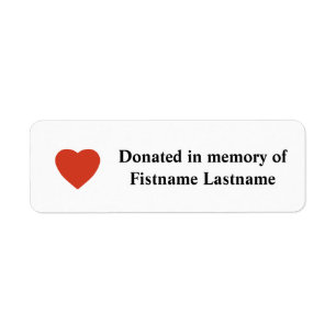 Book Donation heart Sticker