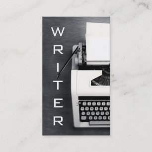 Book Editor - Writer Business Card