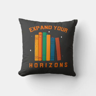 Book : Expand your horizon Cushion